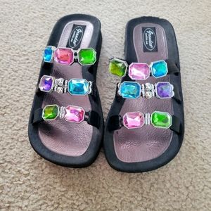 Jeweled Sandles